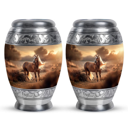 Horse Theme 3 Inch Keepsake Pack of 2