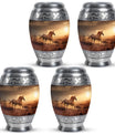 Horse Theme 3 Inch Keepsake Pack of 4