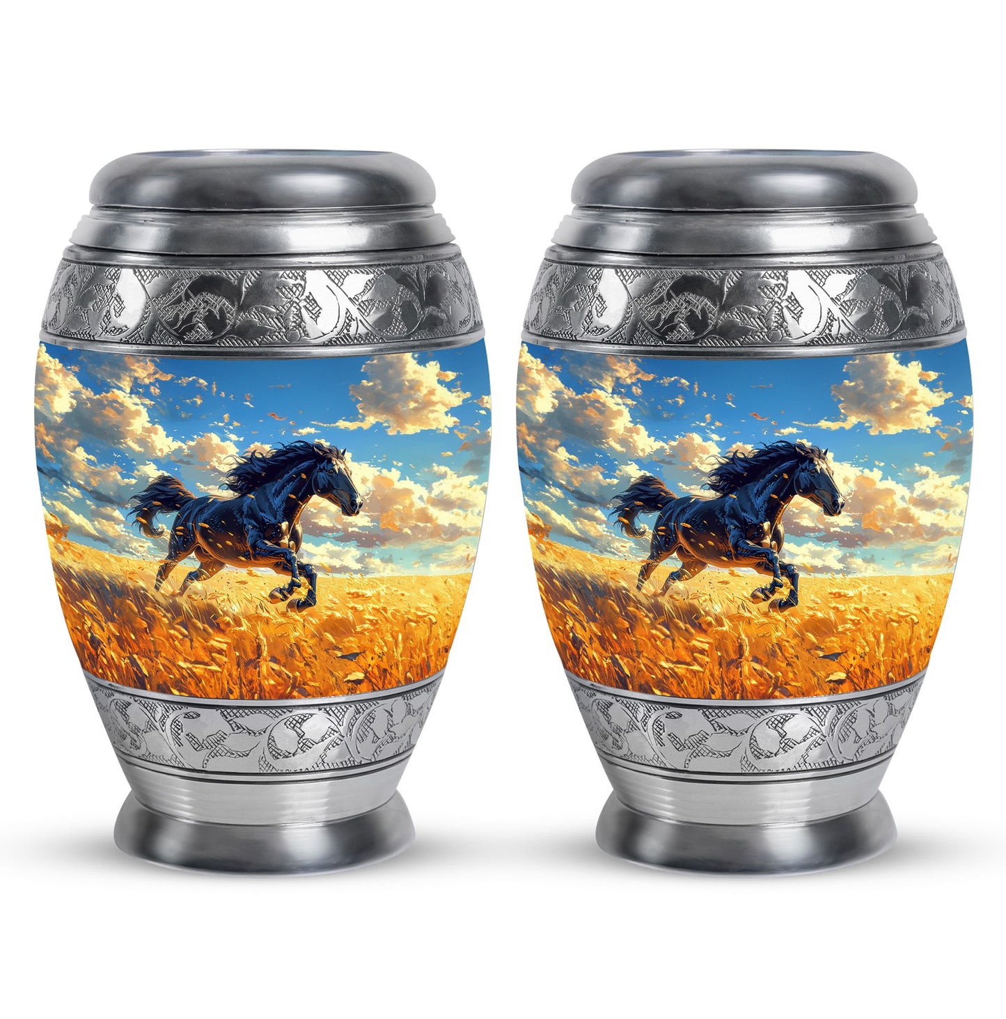 Horse Theme 3 Inch Keepsake Pack of 2