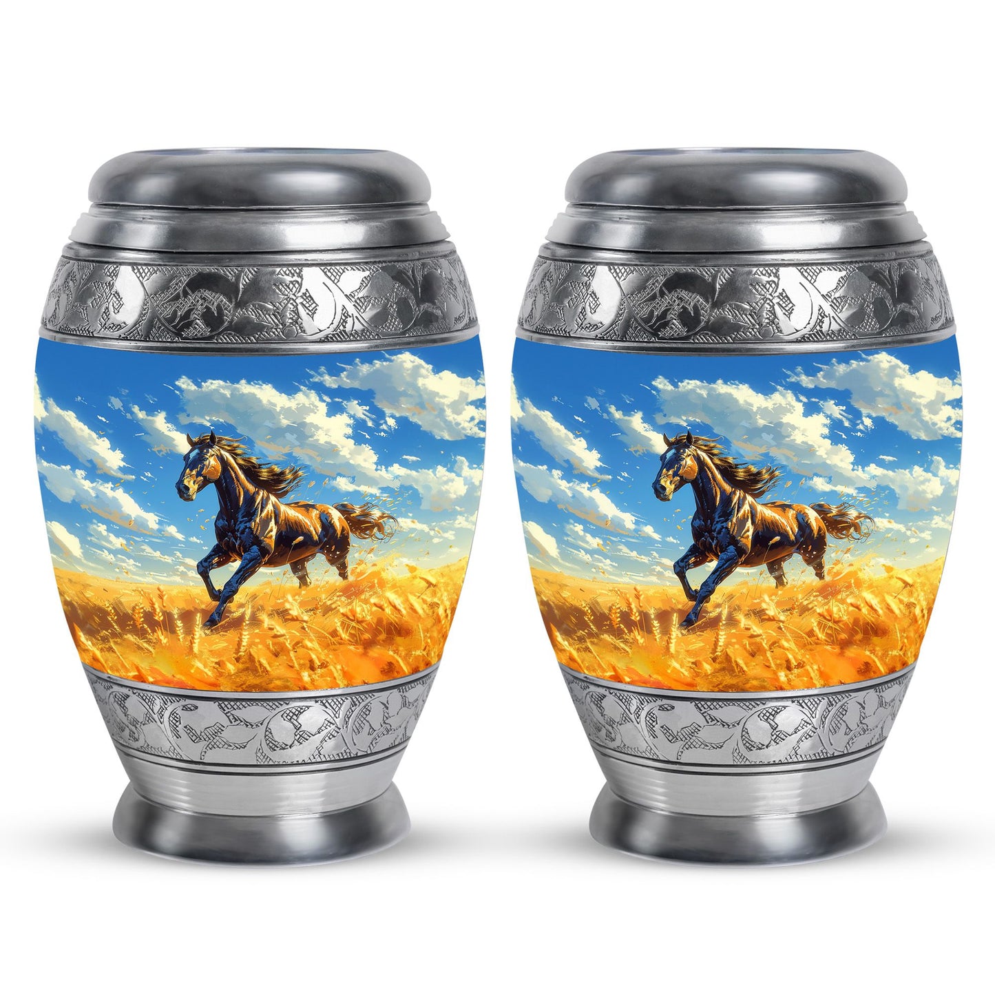 Horse Theme 3 Inch Keepsake Pack of 2
