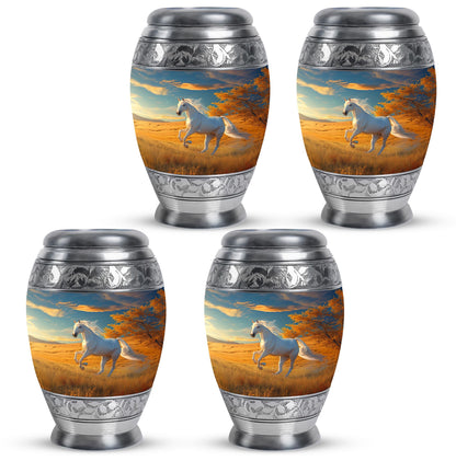 Horse Theme 3 Inch Keepsake Pack of 4