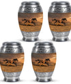 Horse Theme 3 Inch Keepsake Pack of 4