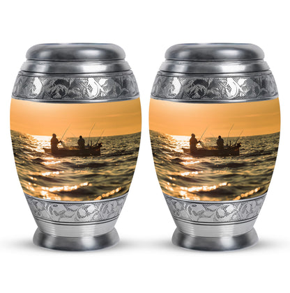 Fishing Theme 3 Inch Keepsake Pack of 2