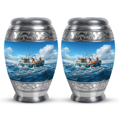 Fishing Theme 3 Inch Keepsake Pack of 2