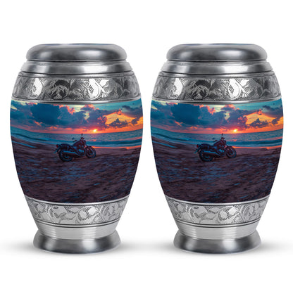 Motorcycle Theme 3 Inch Keepsake Pack of 2