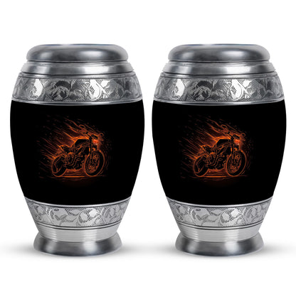 Motorcycle Theme 3 Inch Keepsake Pack of 2