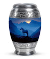 Horse Theme Large Urn 10 Inch