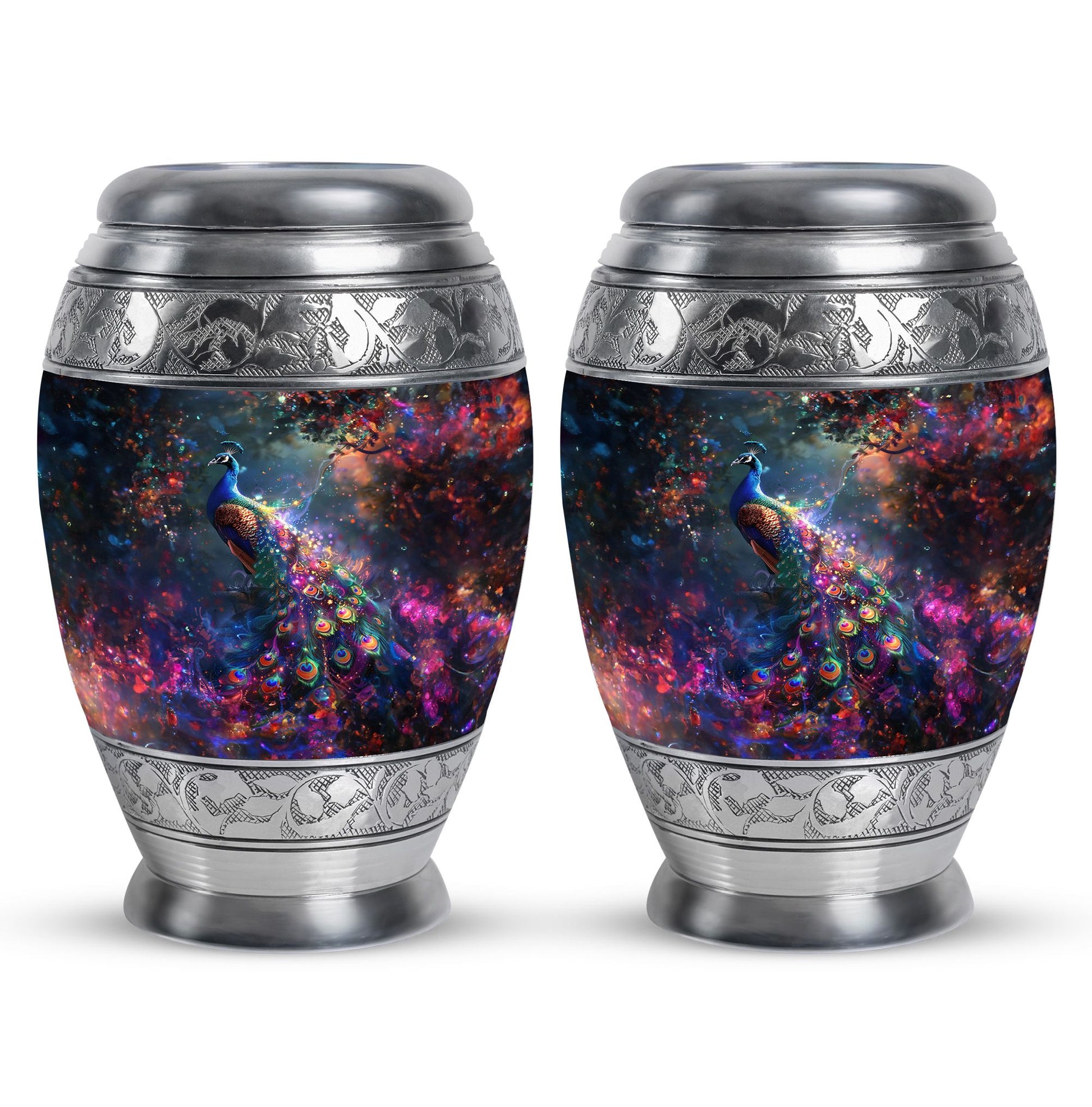 Peacock Theme 3 Inch Keepsake Pack of 2