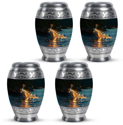 Peacock Theme 3 Inch Keepsake Pack of 4