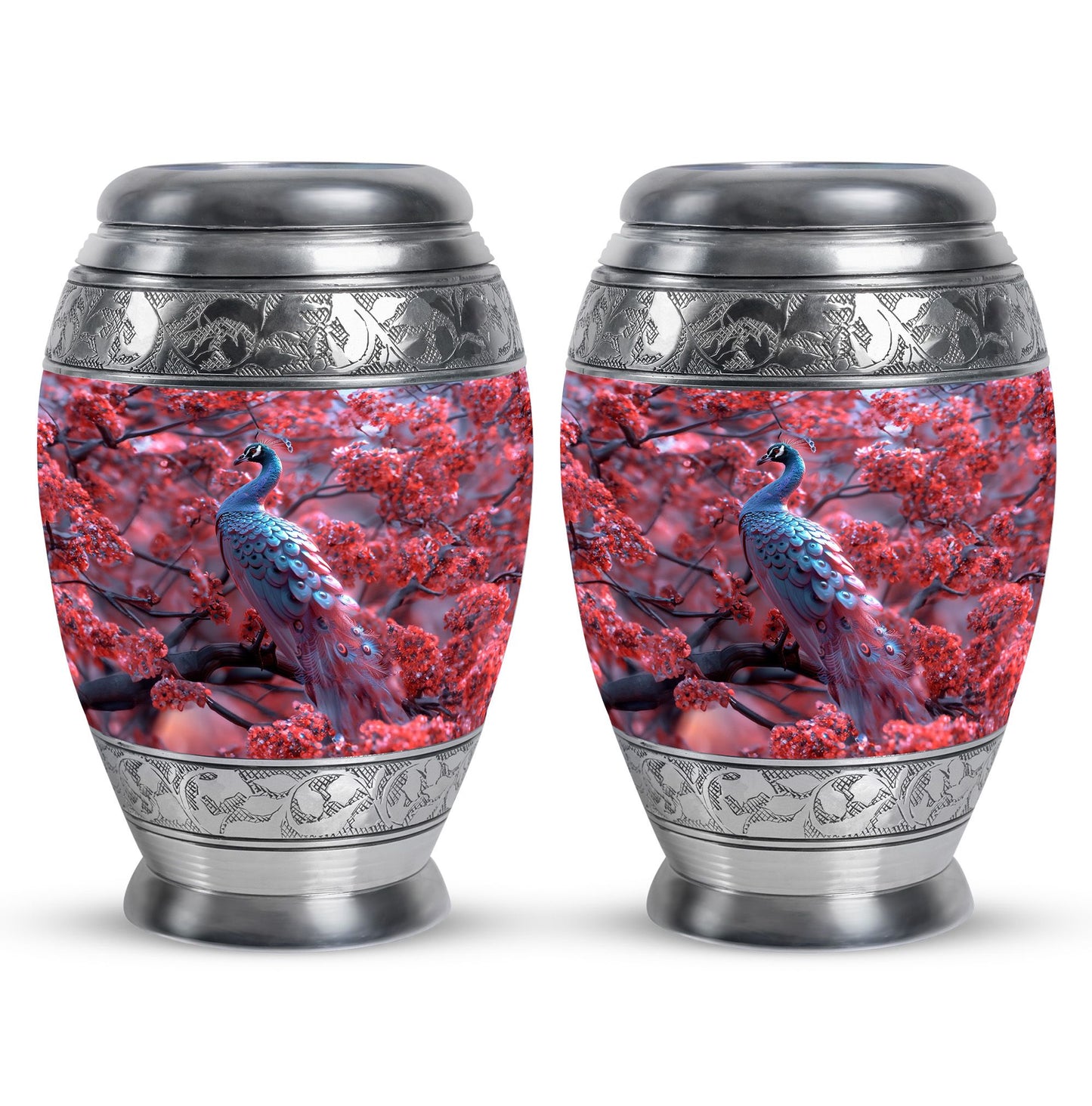 Peacock Theme 3 Inch Keepsake Pack of 2