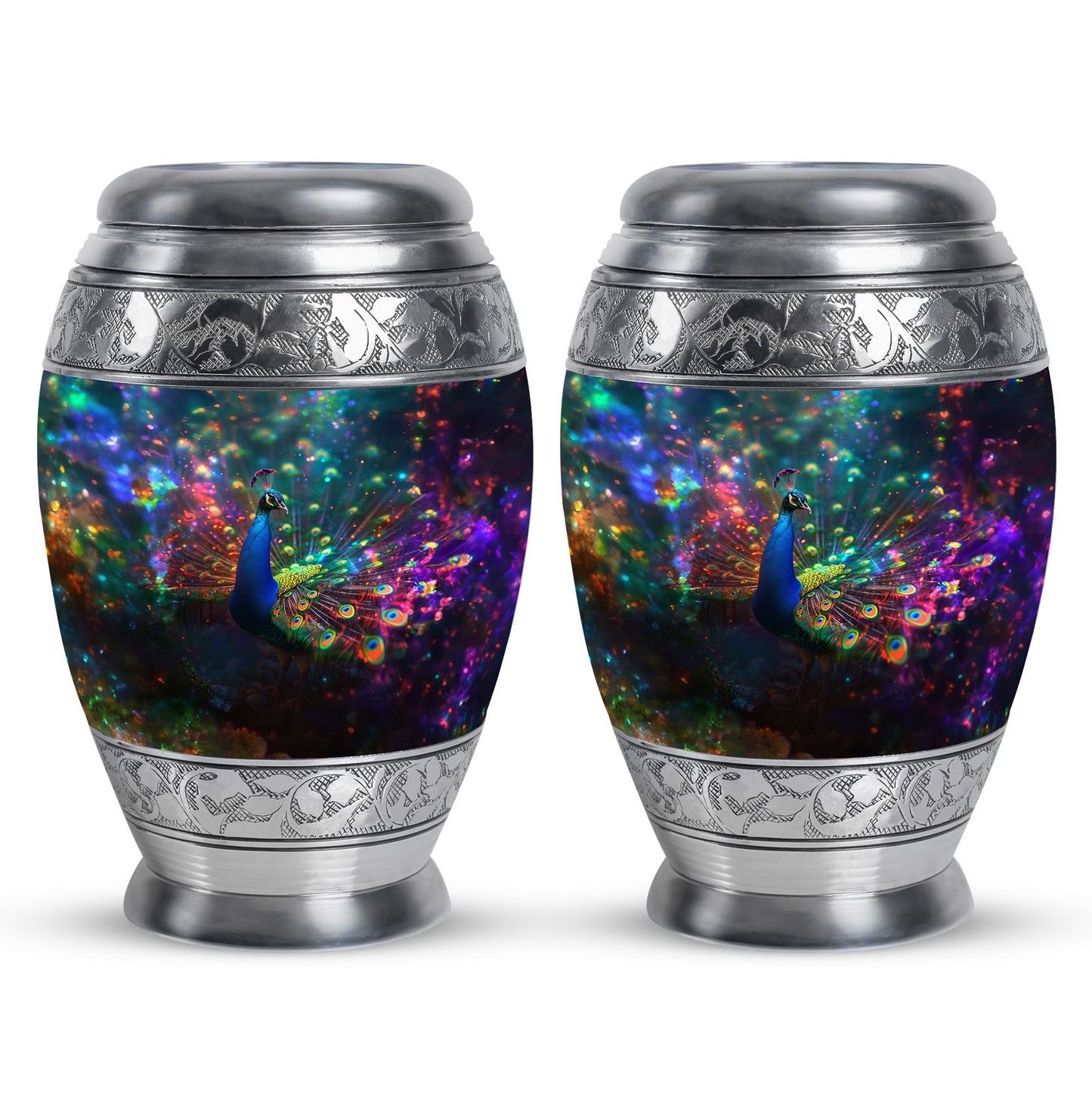 Peacock Theme 3 Inch Keepsake Pack of 2