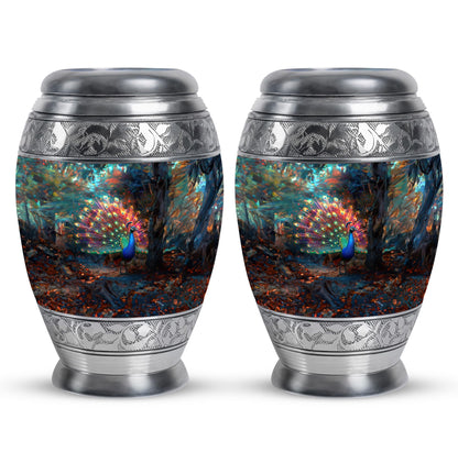 Peacock Theme 3 Inch Keepsake Pack of 2