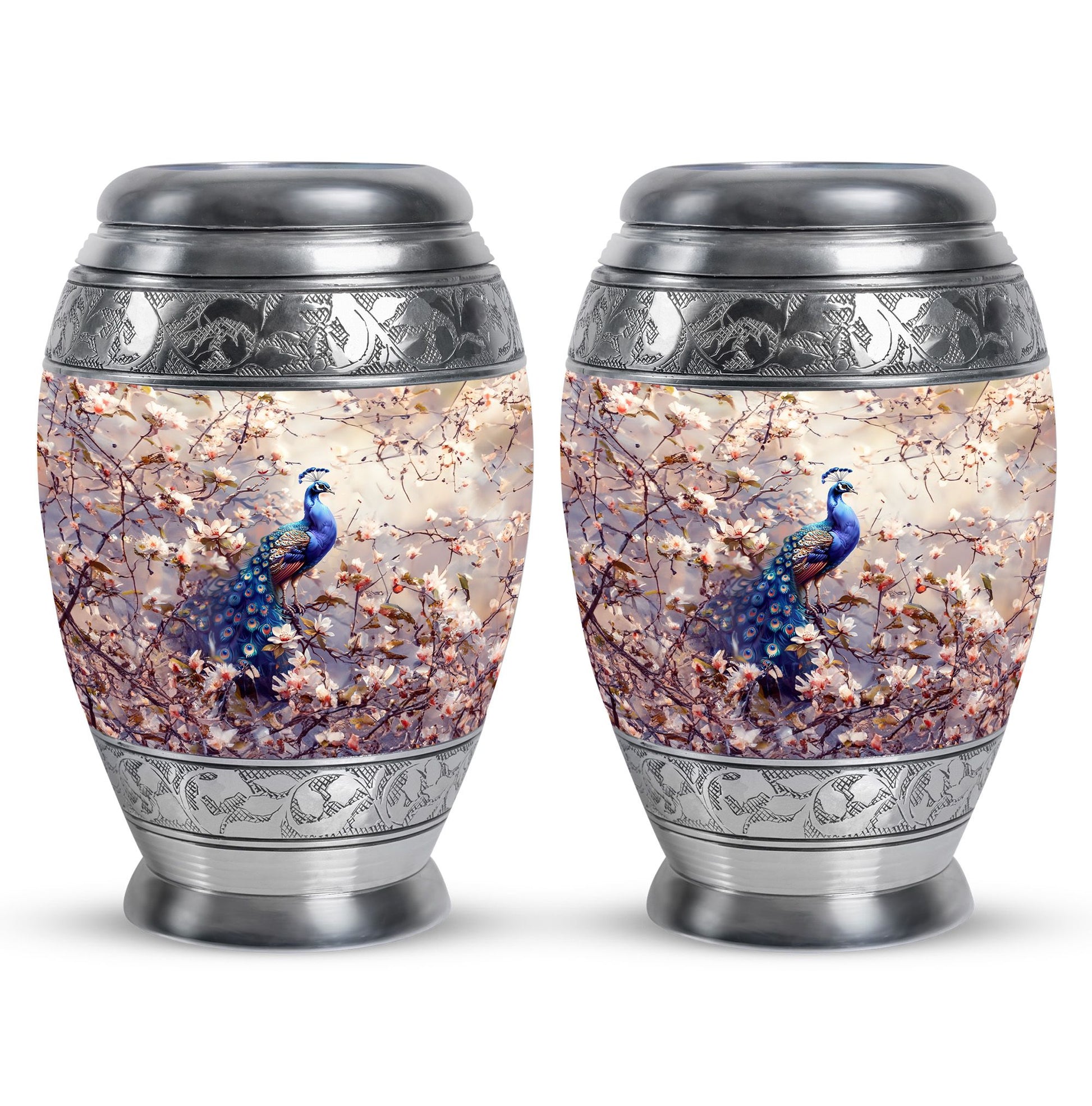 Peacock Theme 3 Inch Keepsake Pack of 2