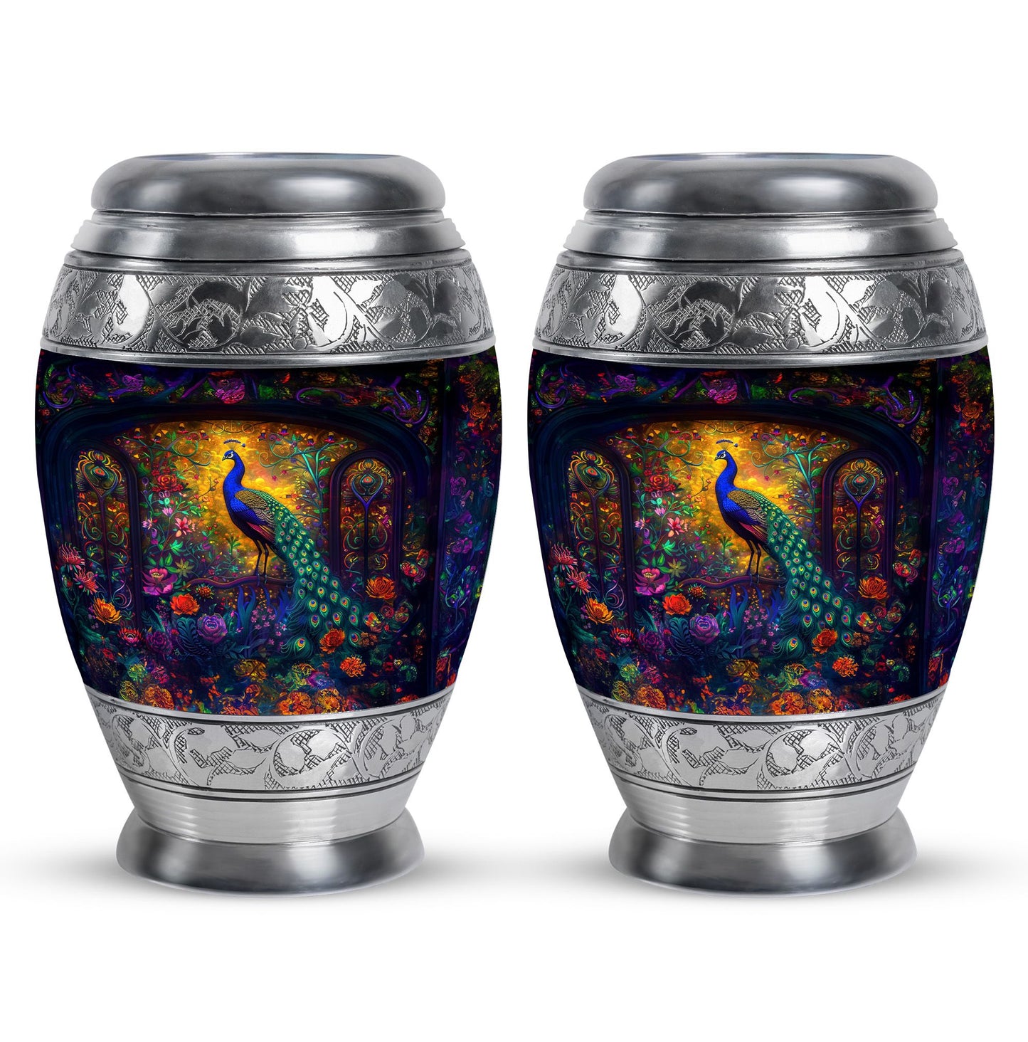 Peacock Theme 3 Inch Keepsake Pack of 2