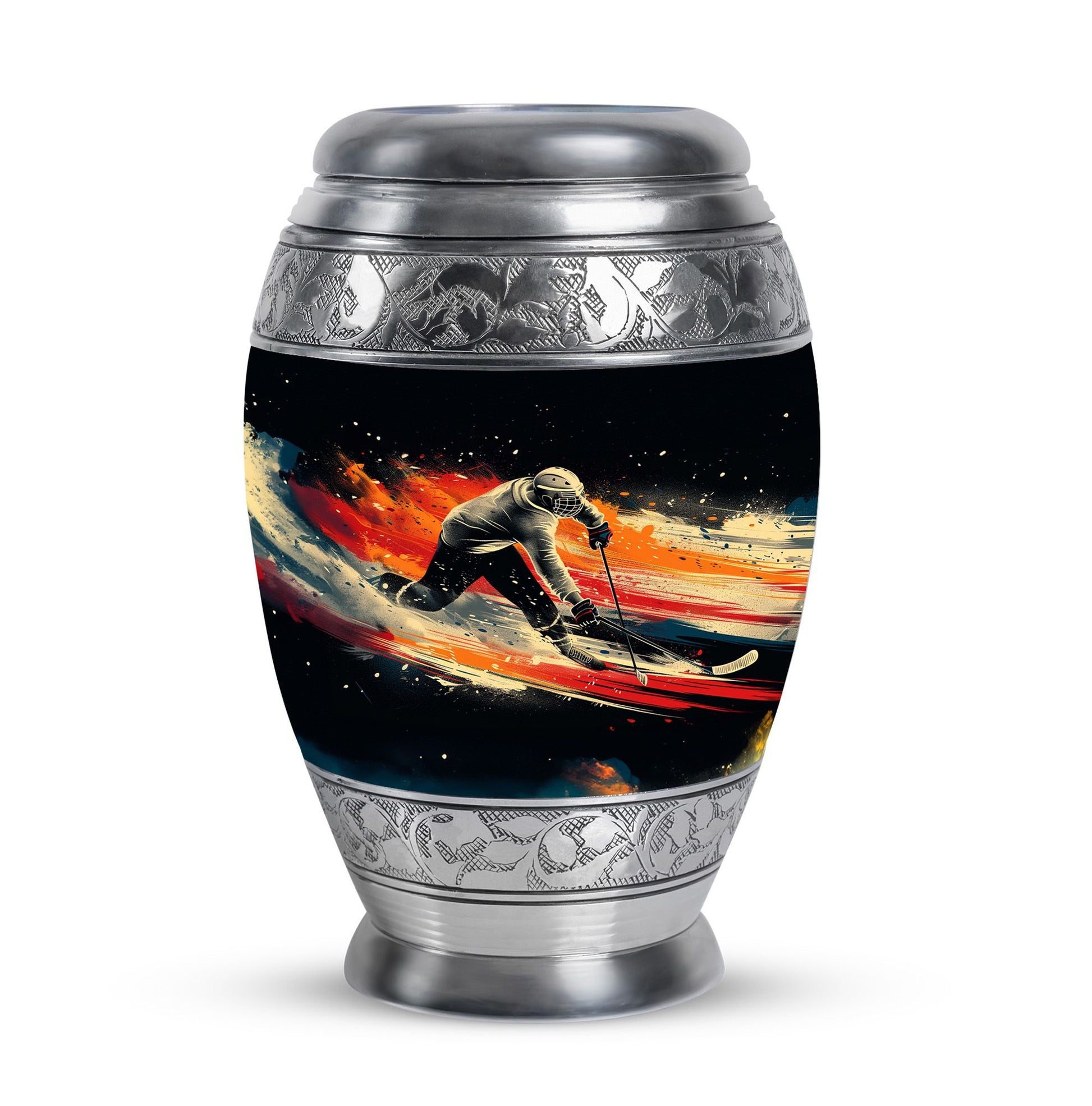 Ice Hockey Theme 3 Inch Keepsake