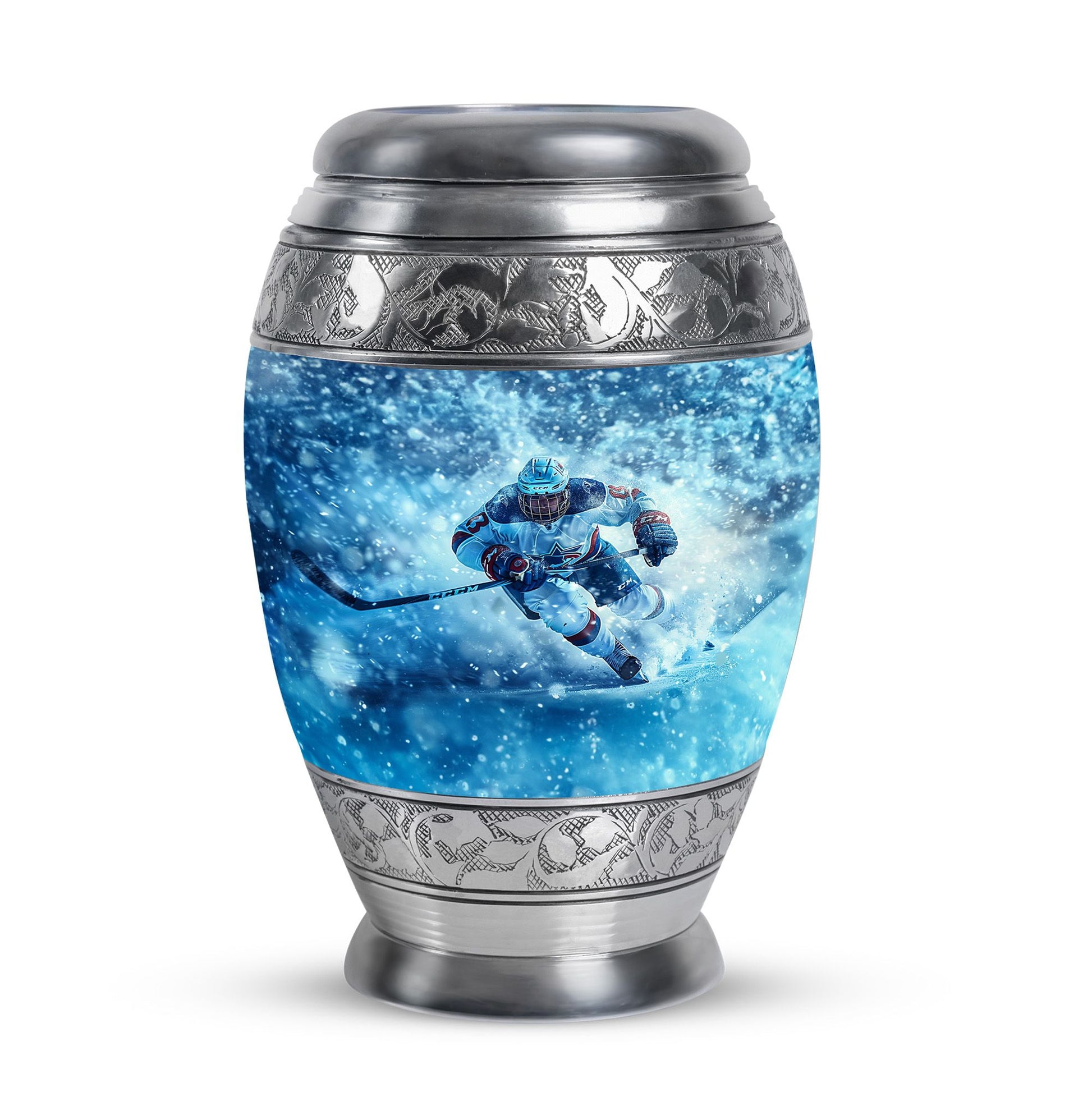 Ice Hockey Theme 3 Inch Keepsake