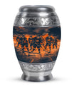 Ice Hockey Theme Large Urn 10 Inch