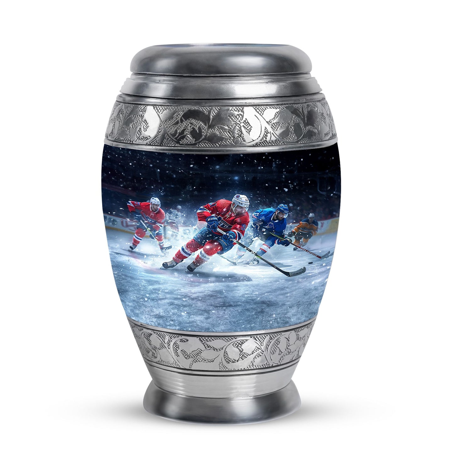 Ice Hockey Theme 3 Inch Keepsake