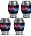 Nebula Galaxy Theme 3 Inch Keepsake Pack of 4
