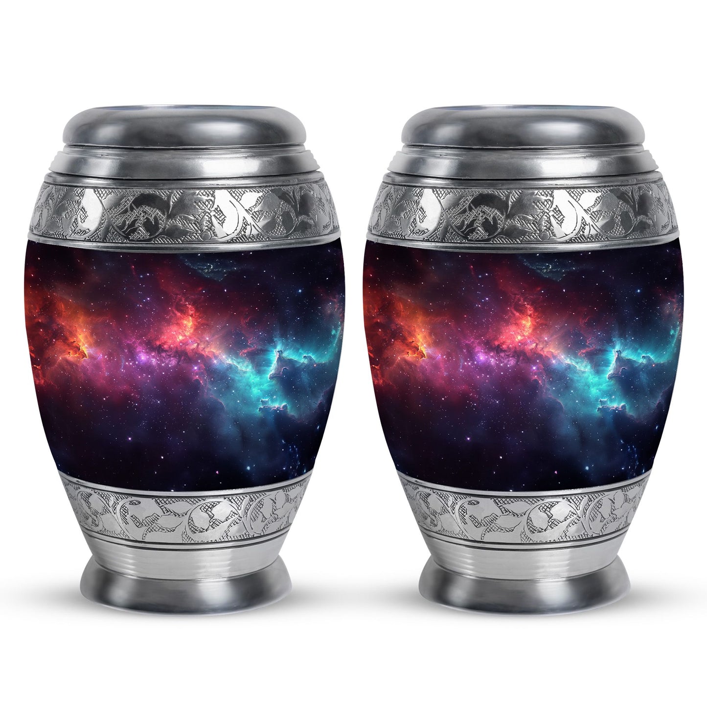 Nebula Galaxy Theme 3 Inch Keepsake Pack of 2
