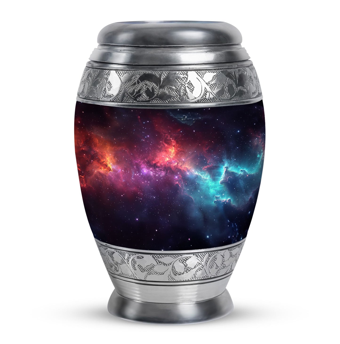 Nebula Galaxy Theme Large Urn 10 Inch