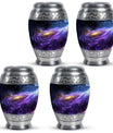 Nebula Galaxy Theme 3 Inch Keepsake Pack of 4