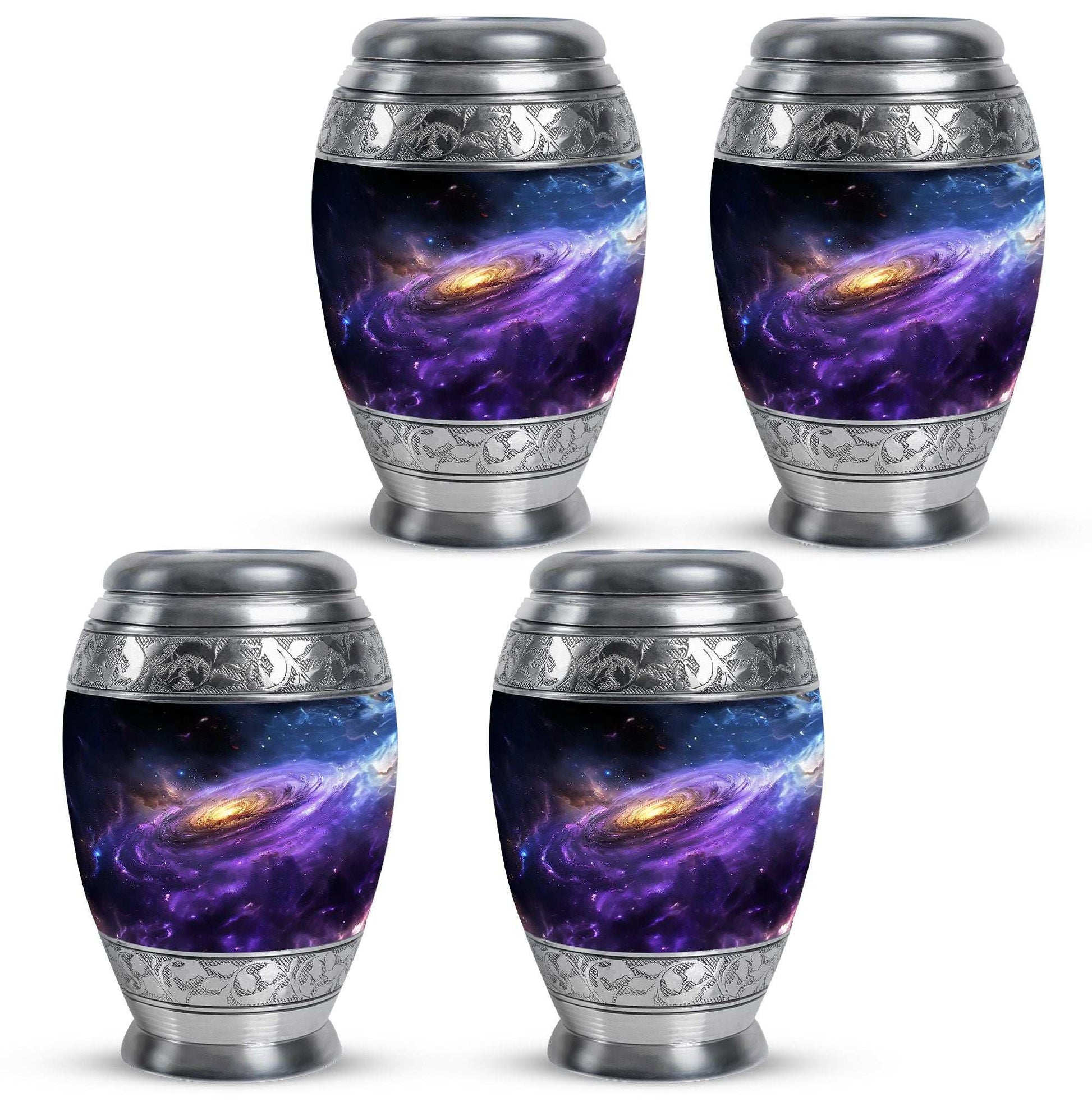 Nebula Galaxy Theme 3 Inch Keepsake Pack of 4