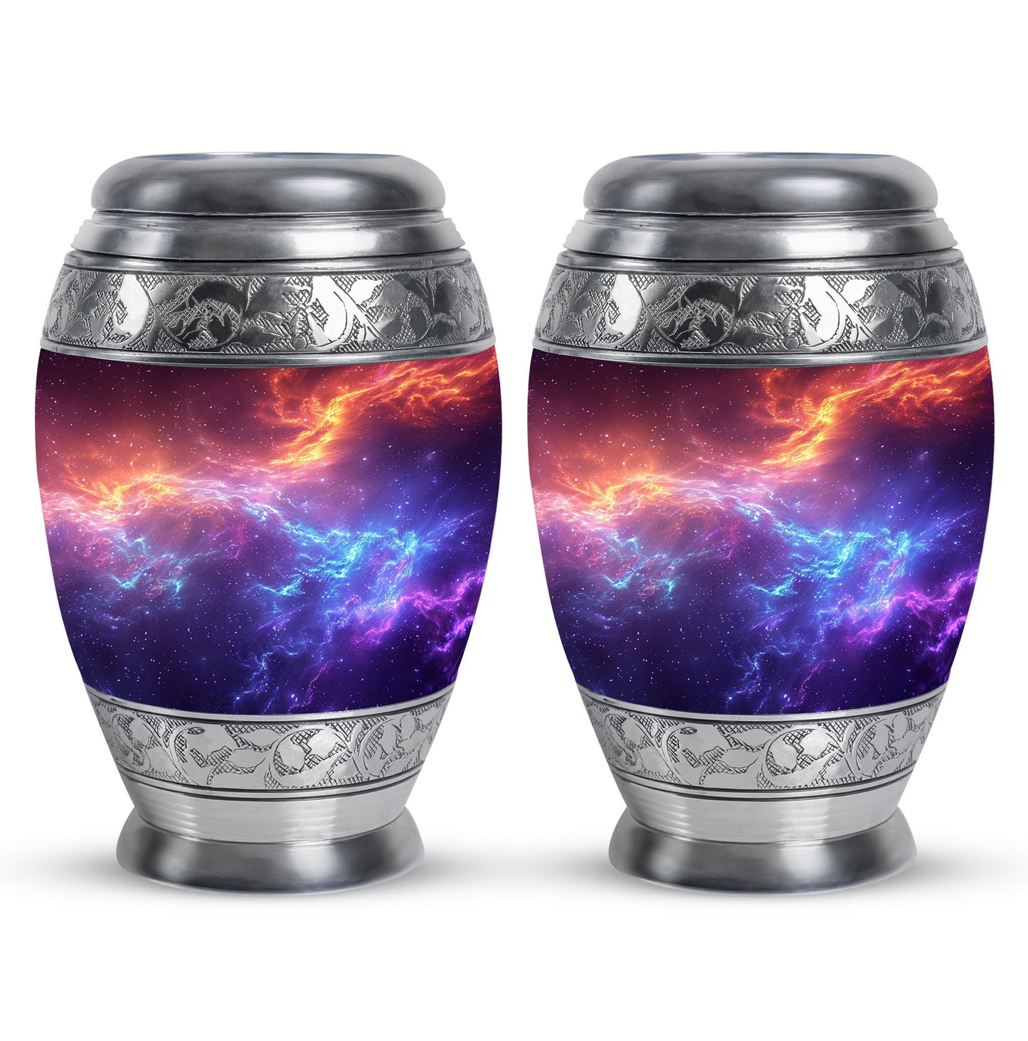 Nebula Galaxy Theme 3 Inch Keepsake Pack of 2