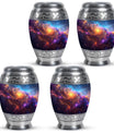 Nebula Galaxy Theme 3 Inch Keepsake Pack of 4