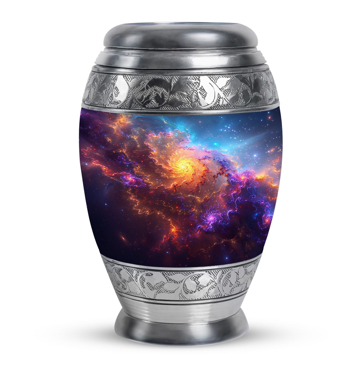 Nebula Galaxy Theme Large Urn 10 Inch