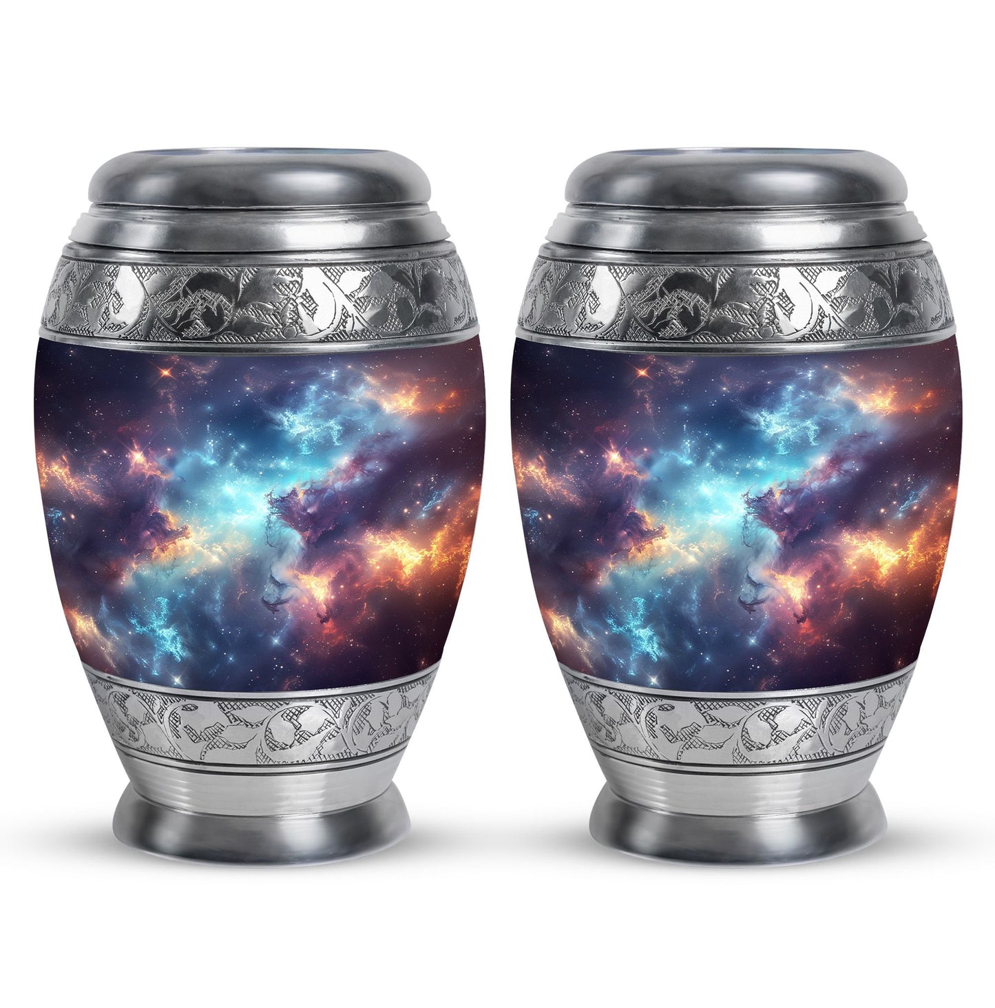 Nebula Galaxy Theme 3 Inch Keepsake Pack of 2