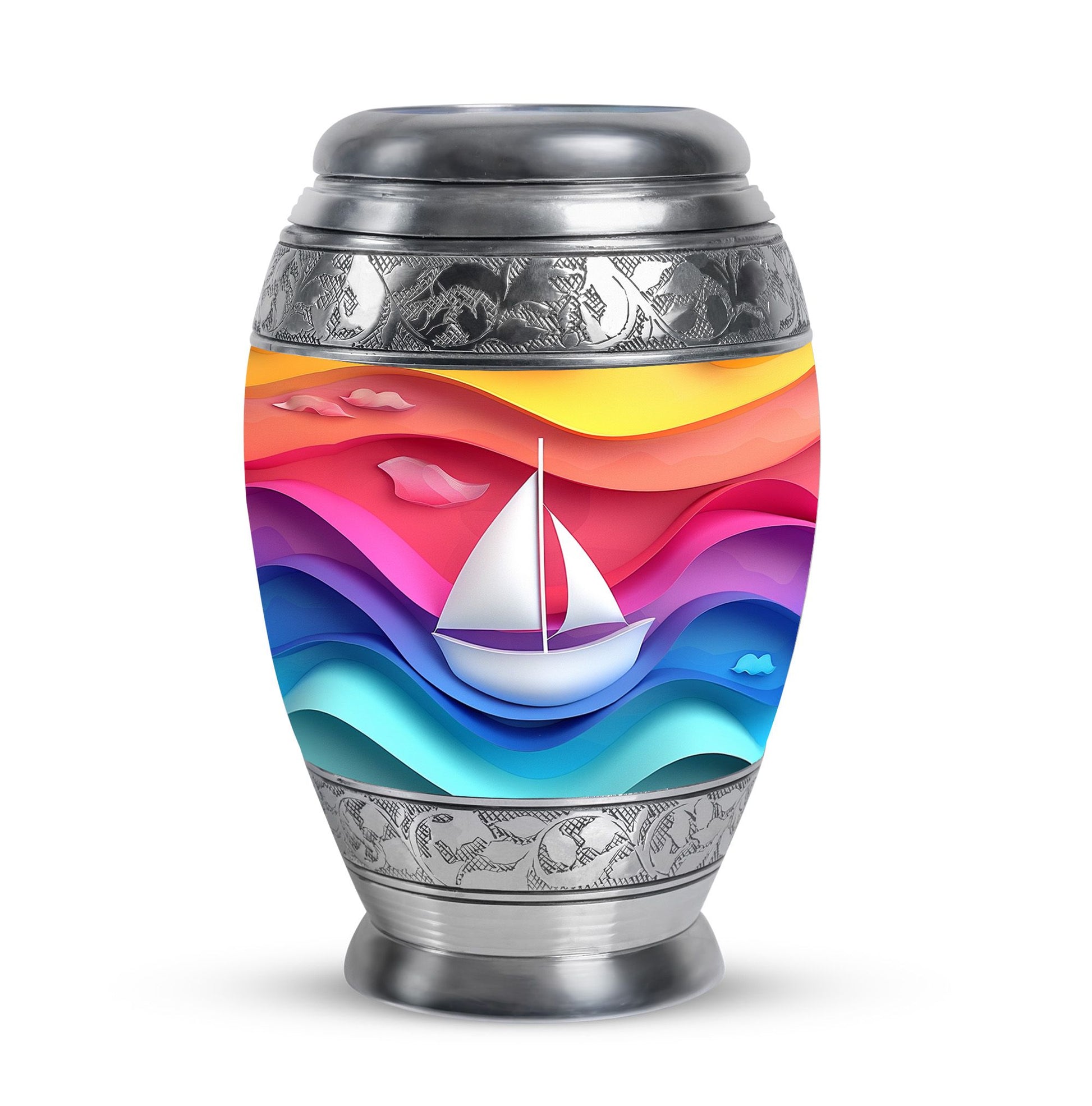 Sail Boat Theme 3 Inch Keepsake