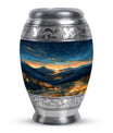 Starry Night Theme Large Urn 10 Inch