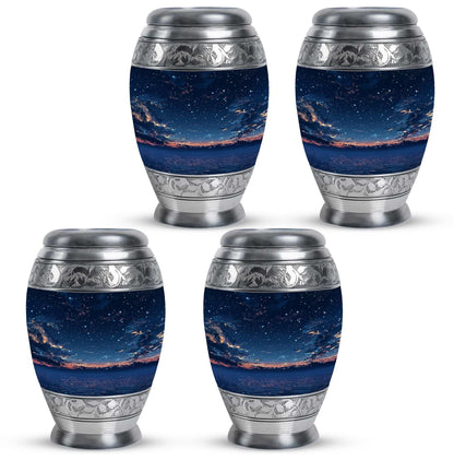 Starry Night Theme 3 Inch Keepsake Pack of 4