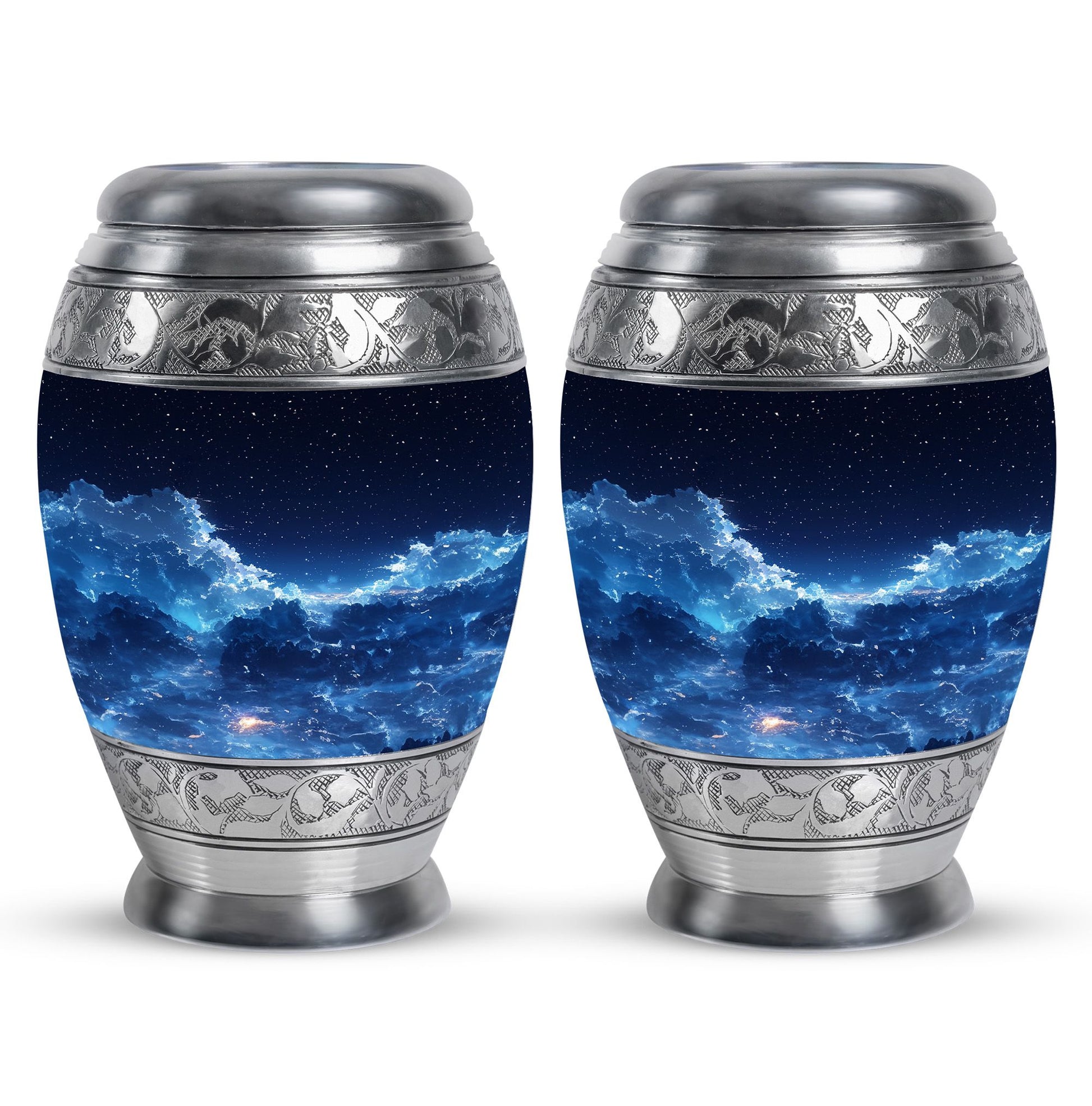 Starry Night Theme 3 Inch Keepsake Pack of 2