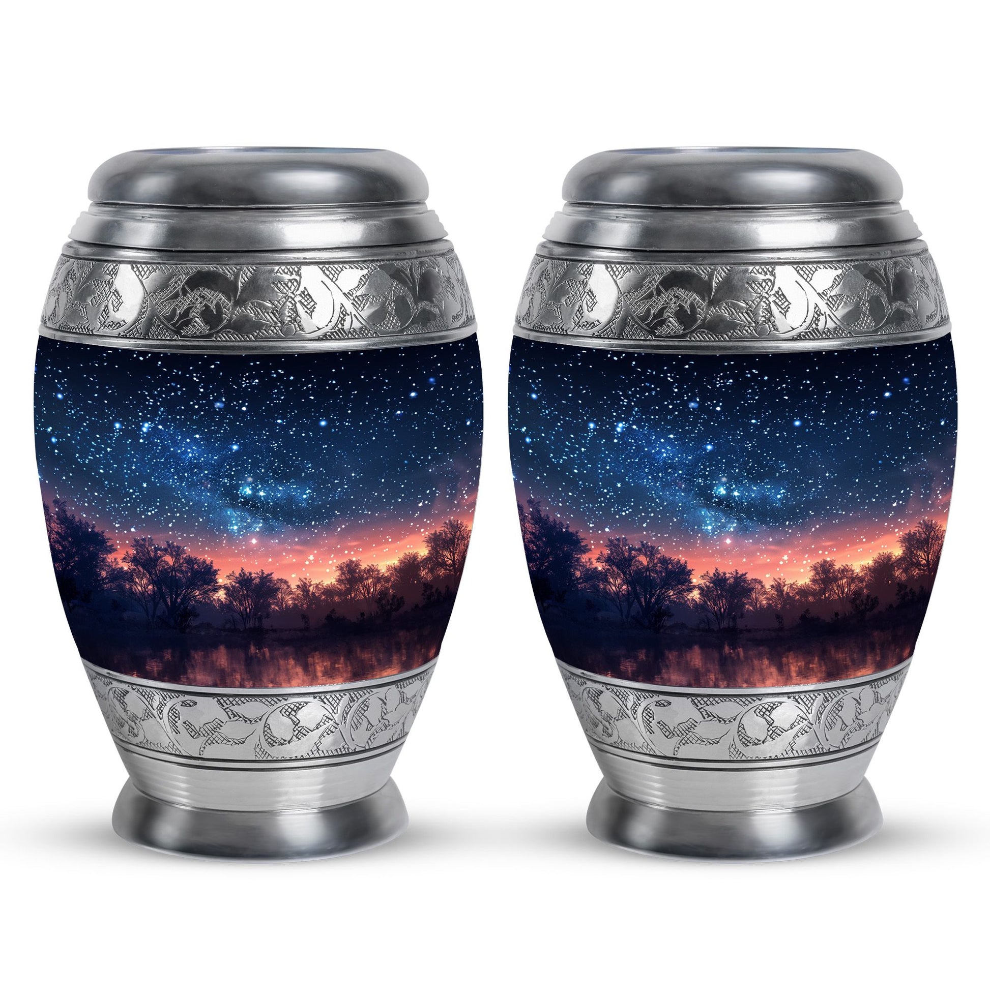 Starry Night Theme 3 Inch Keepsake Pack of 2