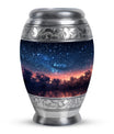 Starry Night Theme Large Urn 10 Inch