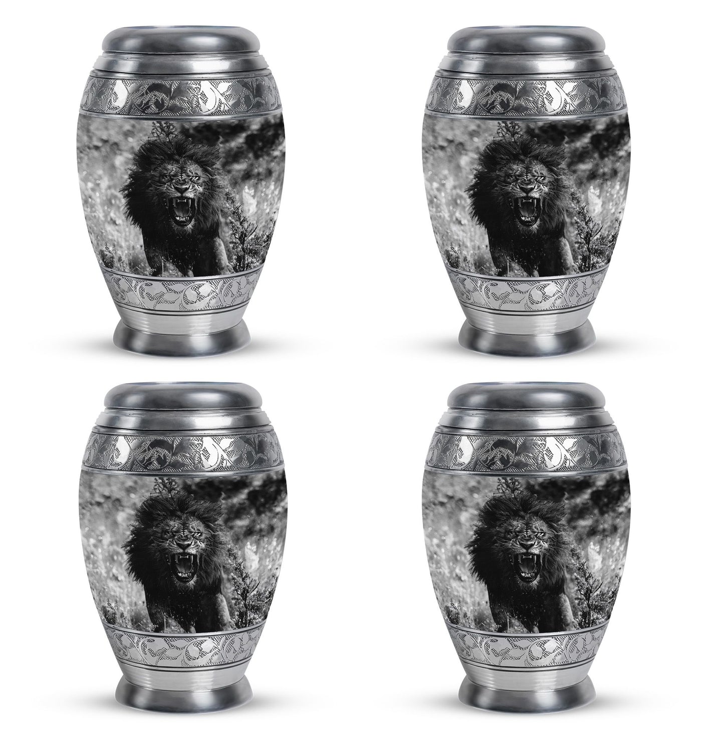 Lion Theme 3 Inch Keepsake Pack of 4