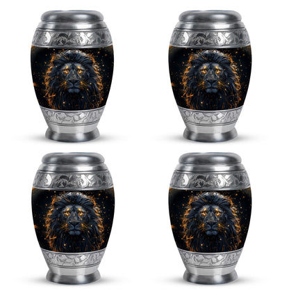 Lion Theme 3 Inch Keepsake Pack of 4