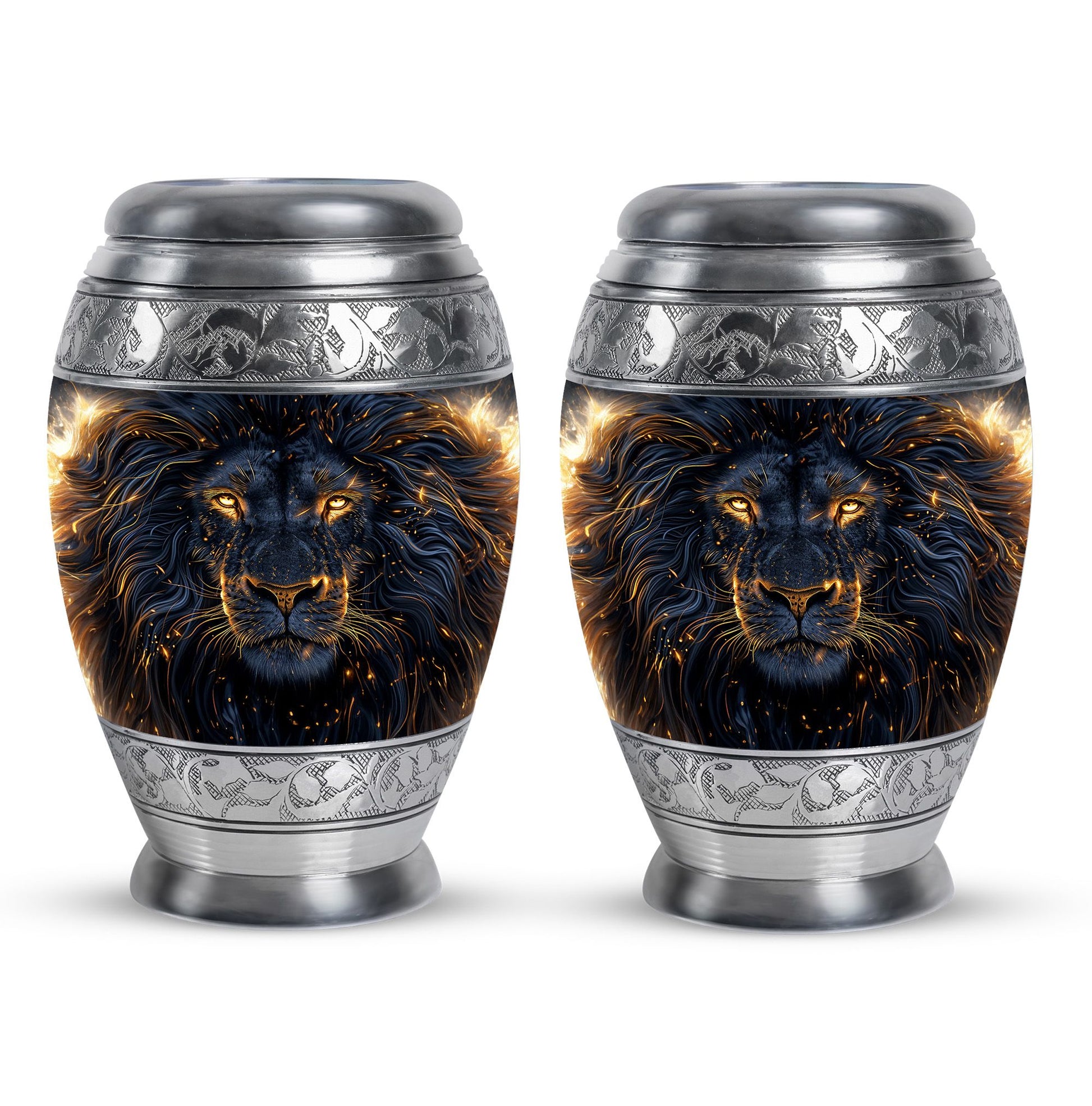 Lion Theme 3 Inch Keepsake Pack of 2