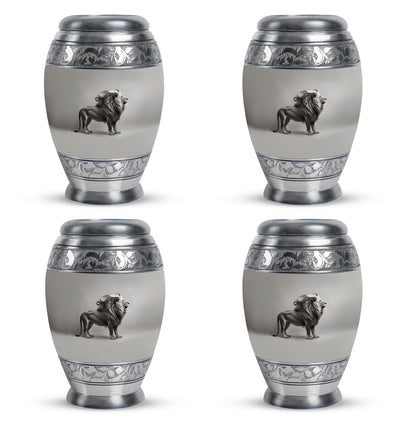 Lion Theme 3 Inch Keepsake Pack of 4