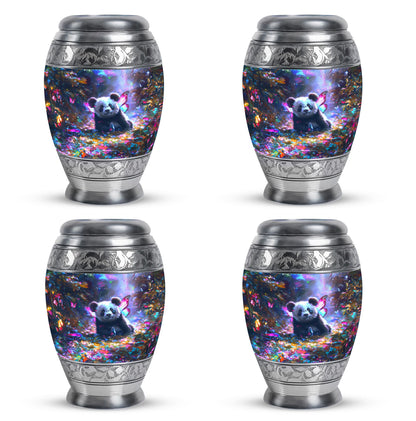 Panda Theme 3 Inch Keepsake Pack of 4