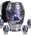 Panda Theme Large Urn With 4 Keepsake Urn