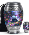 Panda Theme Large Urn With 1 Keepsake Urn