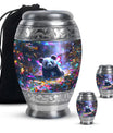 Panda Theme Large Urn With 2 Keepsake Urn
