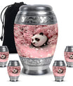 Panda Theme Large Urn With 4 Keepsake Urn