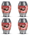 Panda Theme 3 Inch Keepsake Pack of 4