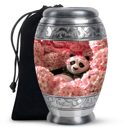 Panda Theme Large Urn 10 Inch
