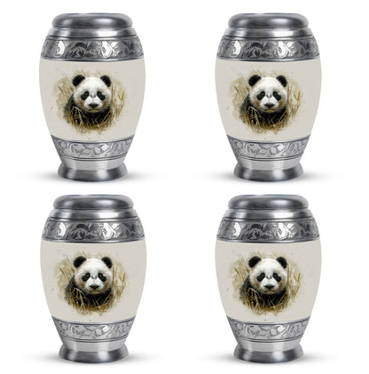 Panda Theme 3 Inch Keepsake Pack of 4