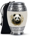 Panda Theme Large Urn 10 Inch